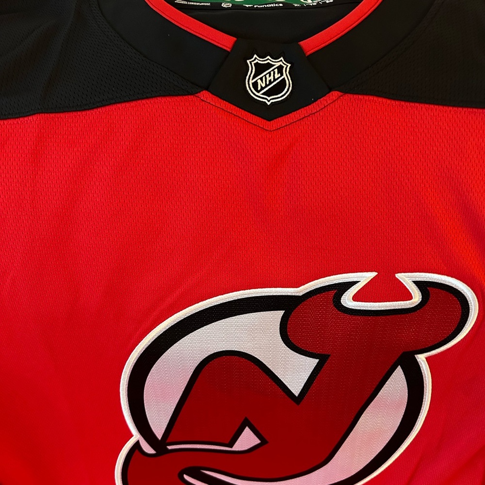 Fanatics Authentic New Jersey Devils Breakaway Hockey Home Jersey Men’s Sz: XL - Picture 5 of 6